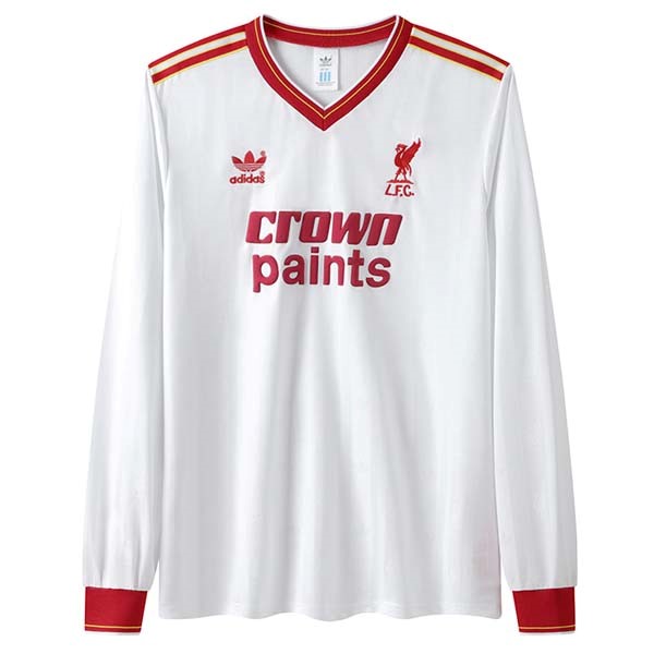 Camiseta Liverpool 2ª ML Retro 1985/87